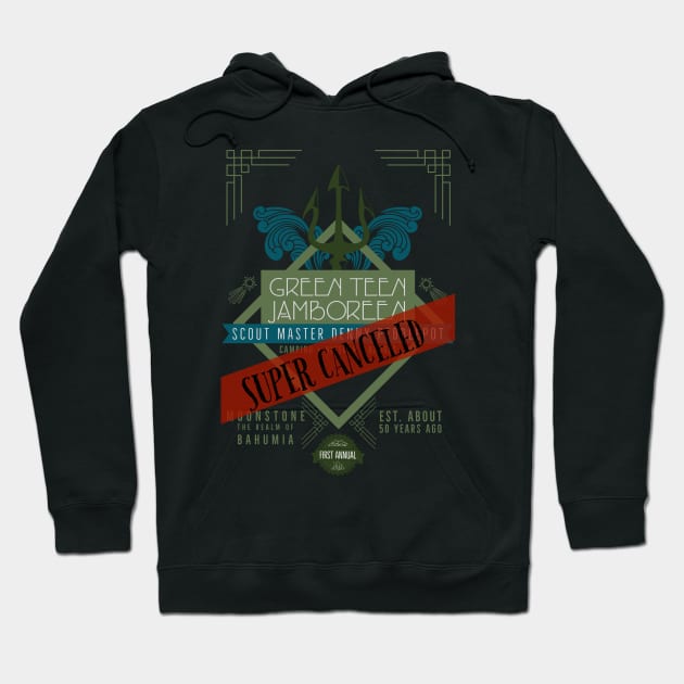 MegBliss Green Teen Jamboreen. It s Super Canceled Hoodie